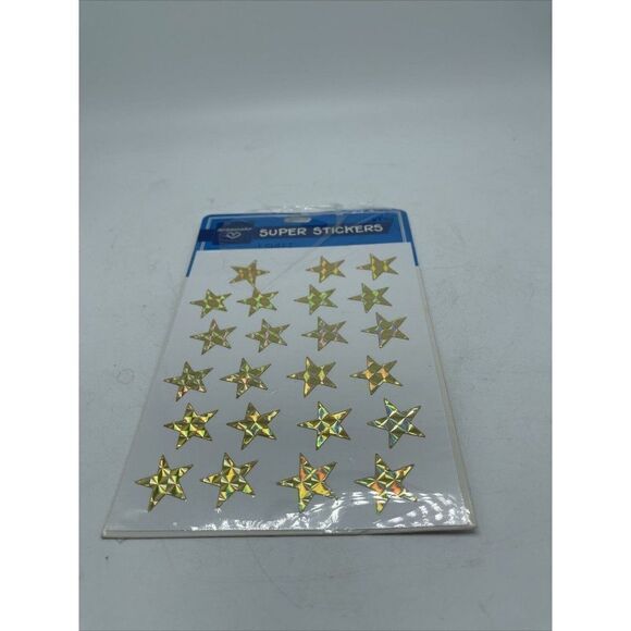 Vtg Ambassador Valentine Stickers. 1980’s Glitter Hearts Prismatic - Picture 6 of 6